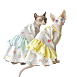 Vestidos para Gatos-dois vestidos Sphynx