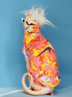 Sphynx Cat Halloween Costumes for Cats-Dyeing