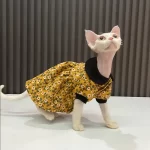 Sphynx Cat Dress-Breathable Little Fairy Dress