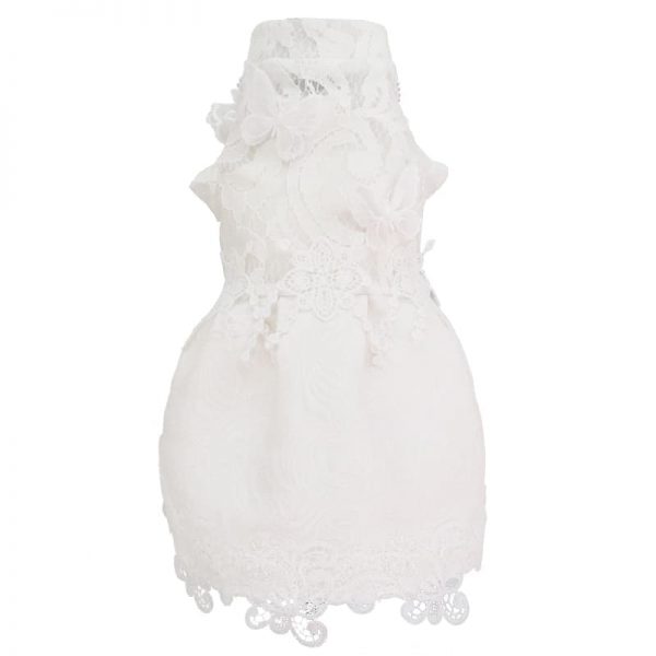 Dress for Cats-Sphynx wedding dress