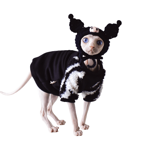 Pet Coats for Cats | Cat Apparel, Cat in Clothes, Little Devil Winter Sweater