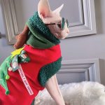 Christmas Costume for Cats | Christmas Ttree Cat Costume for Sphynx