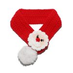 Chapéus de Pai Natal para Cachecol de Gatos-Red