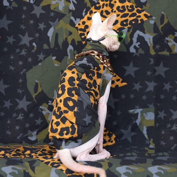 Leopard Cat Clothes | A "Must-have" Ins Clothes For Cats, Cat Apparel