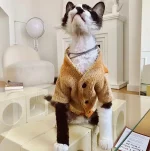 Winter Coats for Kittens - Autumn Winter Warm Cardigan