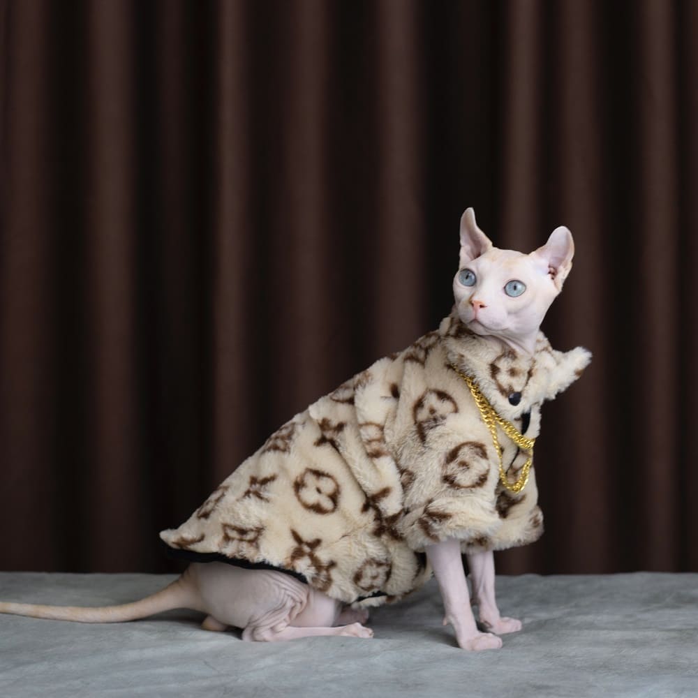 Coat for Cats  Louis Vuitton Cat Jacket, Louis Vuitton Cat Coat ?