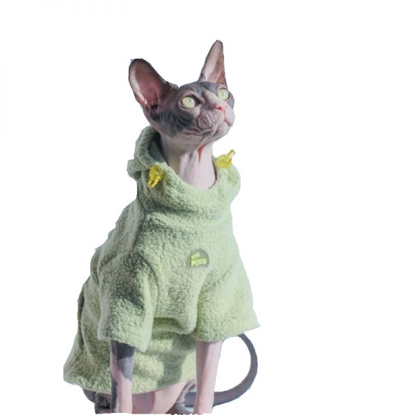 Kitty Hoodie für Katzen | Katze Wintermantel für Katzen, Katze in Kleidern