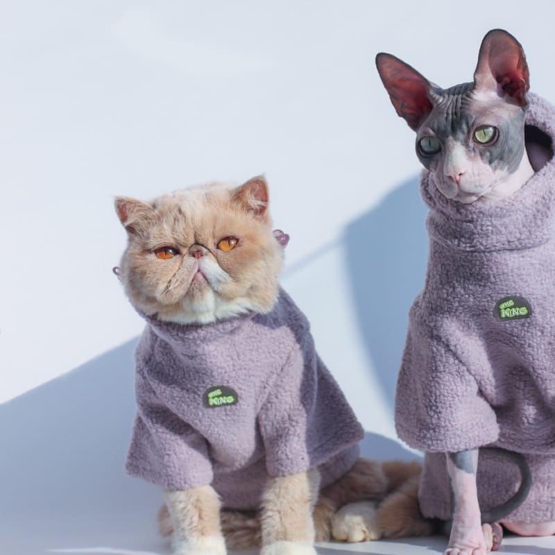 Kitty Hoodie for Cats | Cat Winter Coat for Cats, Cat in Clothes