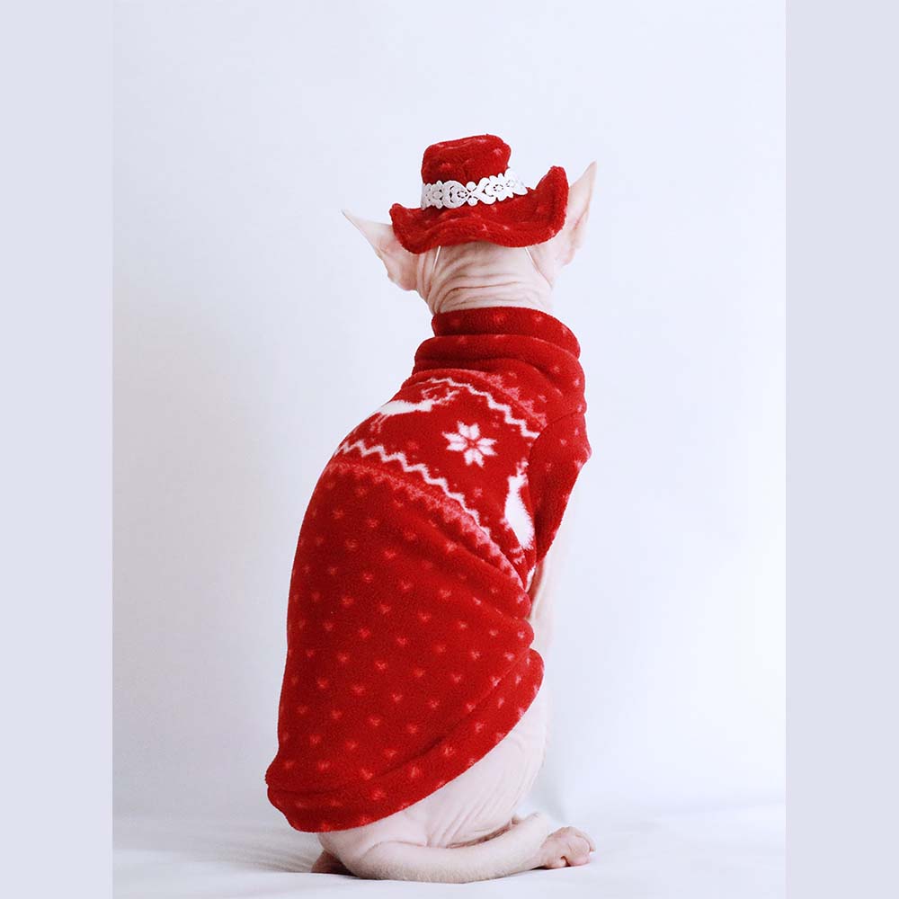 Christmas Sweaters for Cats Cat Christmas Clothes, Cat Christmas