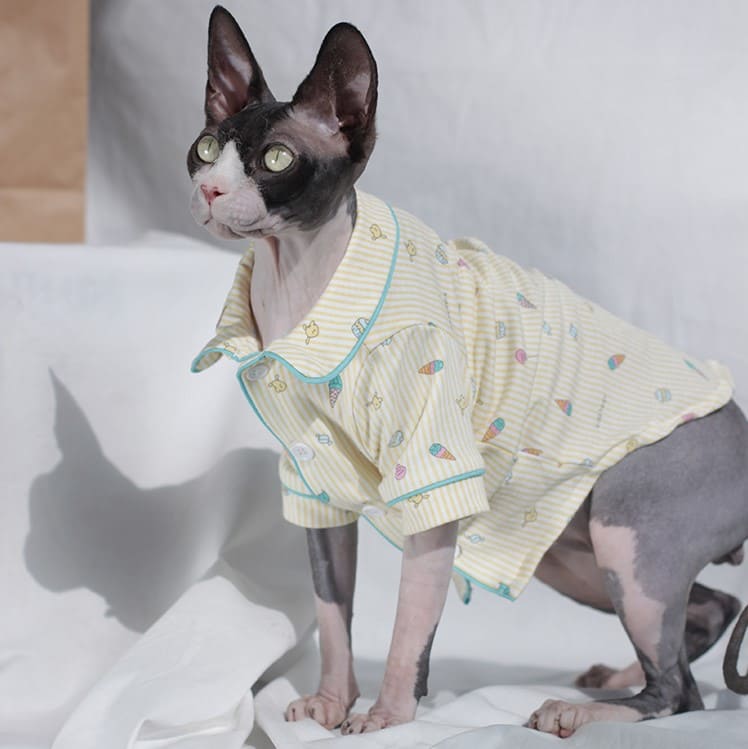 Cute cat pjs outlet