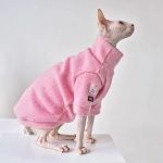 Cats Sweater | Sphynx Cat Clothes Sweater, Pink Sweater for Cat