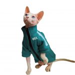 Cat Jackets for Winter | Squid Game Jacket for Cat, Jackets for Cats