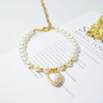 Cat Pearl Collar-White