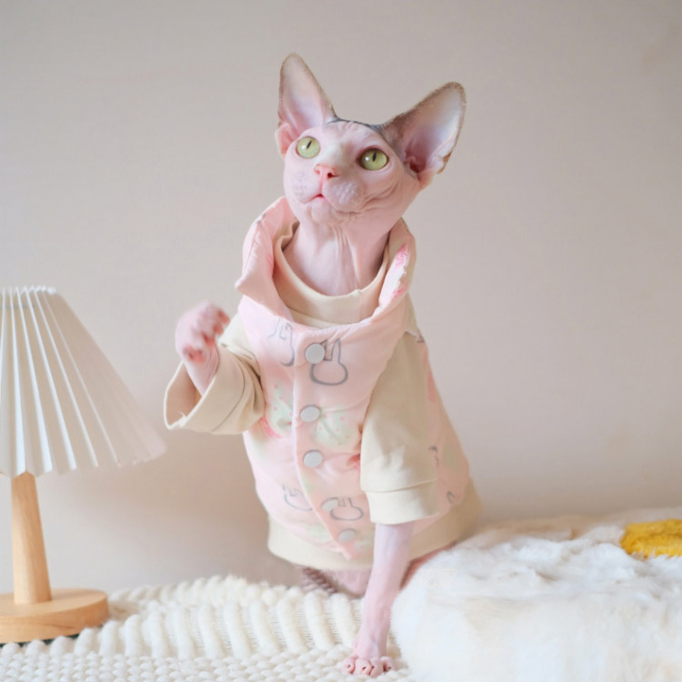 Cat Clothes for Winter | Cat Winter Coat, Sphynx Cat Winter Coat Vest