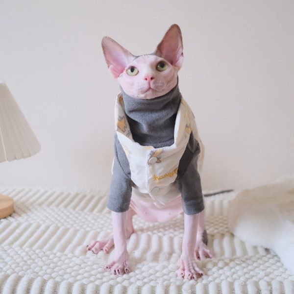 Cat Clothes for Winter | Cat Winter Coat, Sphynx Cat Winter Coat Vest