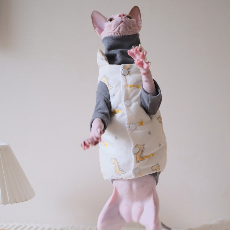 Cat Clothes for Winter | Cat Winter Coat, Sphynx Cat Winter Coat Vest