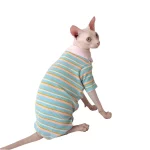 T shirts for Cats after Surgery-Pink Doll Collar