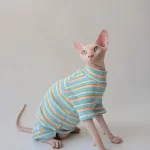 T shirts for Cats after Surgery-Pink Doll Collar