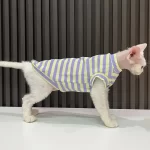 Bright Color Summer Shirts for Cats