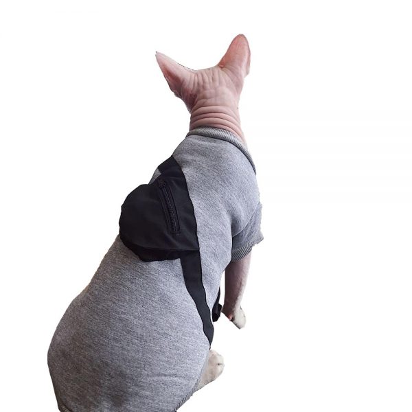 Sweatshirt pour chats - dos