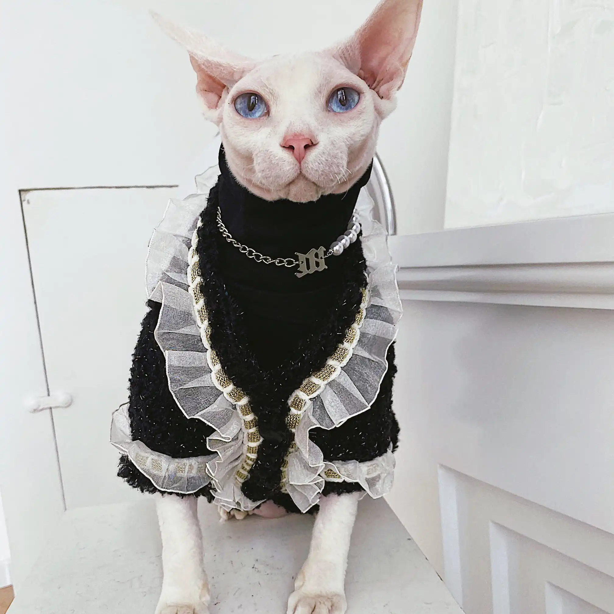 Winter Cat Sweater | Turtle Necks for Cats, Luxurious Coat for Cats