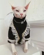 “Chanel” Cat Winter Coat