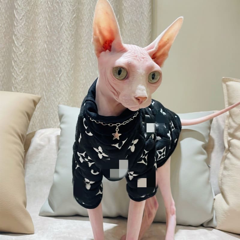 louis vuitton cat sweater