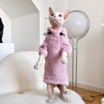 Sphynx Clothing-Sphynx wears pink jumper