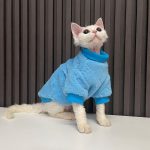 Katzenpullover für Katzen - Seeblau