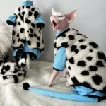 Hairless Cat Sweaters-Sweaters with Horn Hat