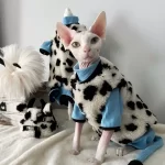 Hairless Cat Sweaters-Sweaters with Horn Hat