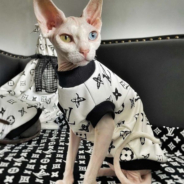 Кошачьи футболки для кошек-LV Tank top