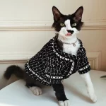 “Chanel” Coat for Sphynx