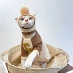 Funny Costumes for Cats-Waffle Pure Cotton