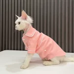 Kitten Cat Clothes-Pink Pajamas