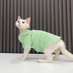 Kitten Cat Clothes-Green Pajamas
