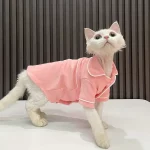 Kitten Cat Clothes-Pink Pajamas