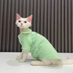 Kitten Cat Clothes-Green Pajamas