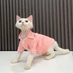 Kitten Cat Clothes-Pink Pajamas