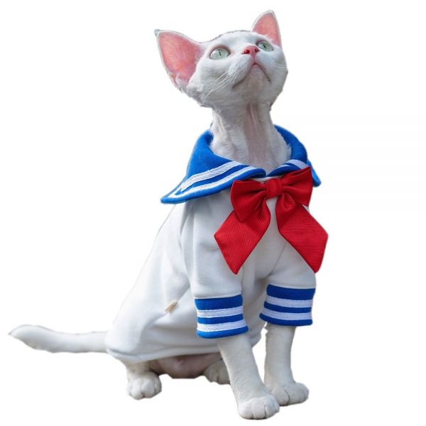 Costumes pour chats - blanc