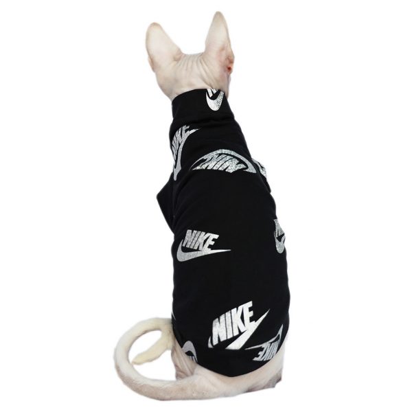 Nike Shirt für Katze - Schwarz