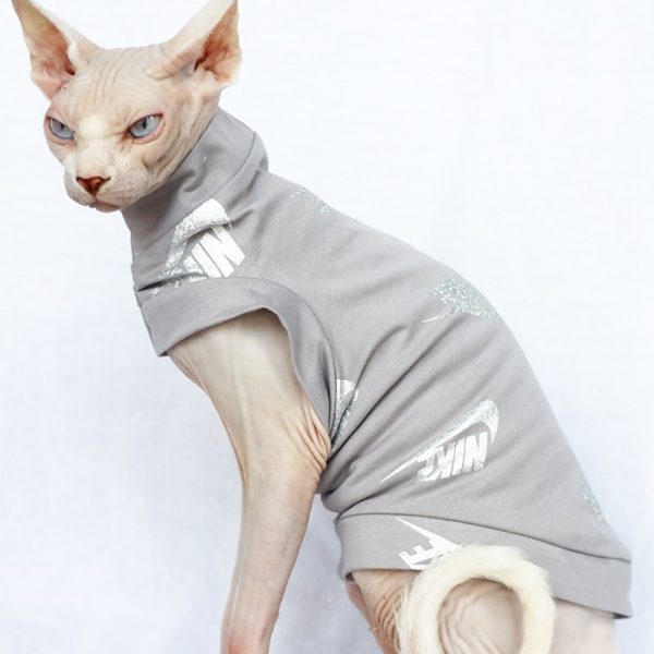 Nike Shirt for Cat - Grey