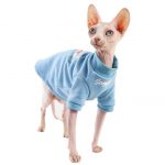 Sesame Street Hoodie for Cat Light Blue Hoodie Sweatshirt for Cat