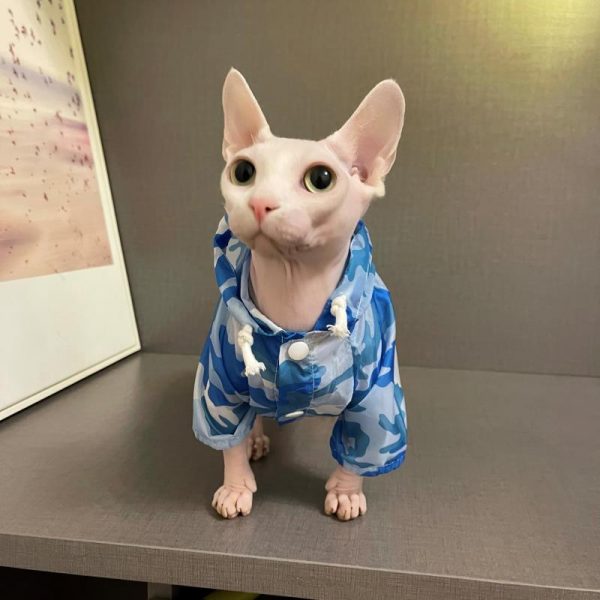 Sphynx Cat UV Clothes | Sun Protection Clothing for Sphynx Hairless Cat