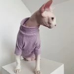 Designer Shirts for Cats-violet