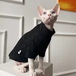 Designer Shirts for Cats-black