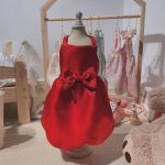 Sphynx Cat Clothes Dresses | Satin Fabric-Red