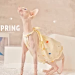 Sphynx Cat Clothes Dresses-Sundress