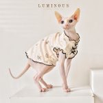 Sphynx Hairless Cat Clothes | Little Bear Sleeveless Shirt for Sphynx Cat