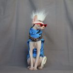 Sphynx One Hole Sweater PUMA Blue Sweater for Sphynx Hairless Cat